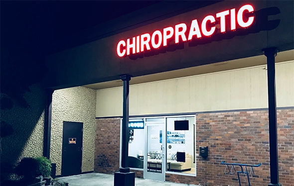 Front Of Office Building At OREGON CS Chiropractic - Portland